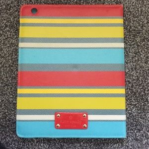 Kate Spade Gen 2 Ipad Case Multi Colored Stripe